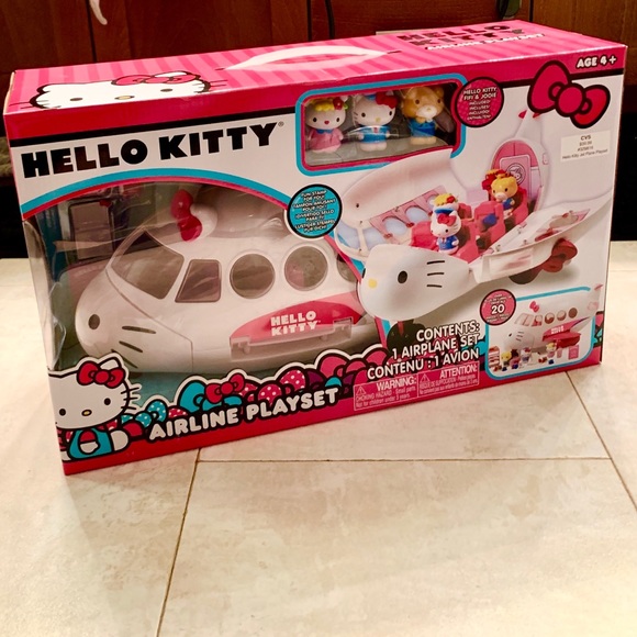 hello kitty airplane toy